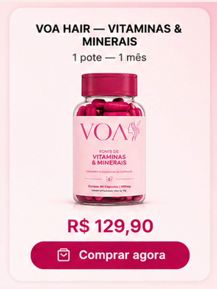 Voa Vitaminas & Minerais — 1 pote — 1 mês por R$ 129,90