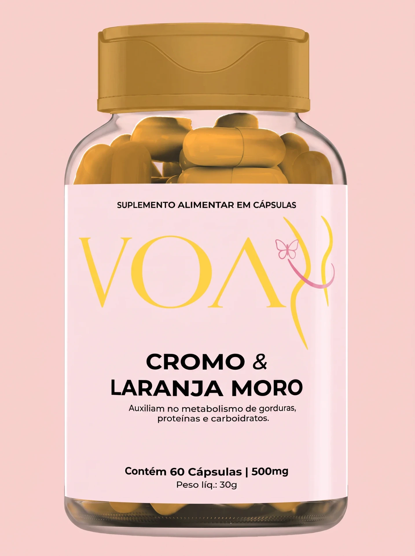 Fórmula VOA Cromo & Laranja Moro