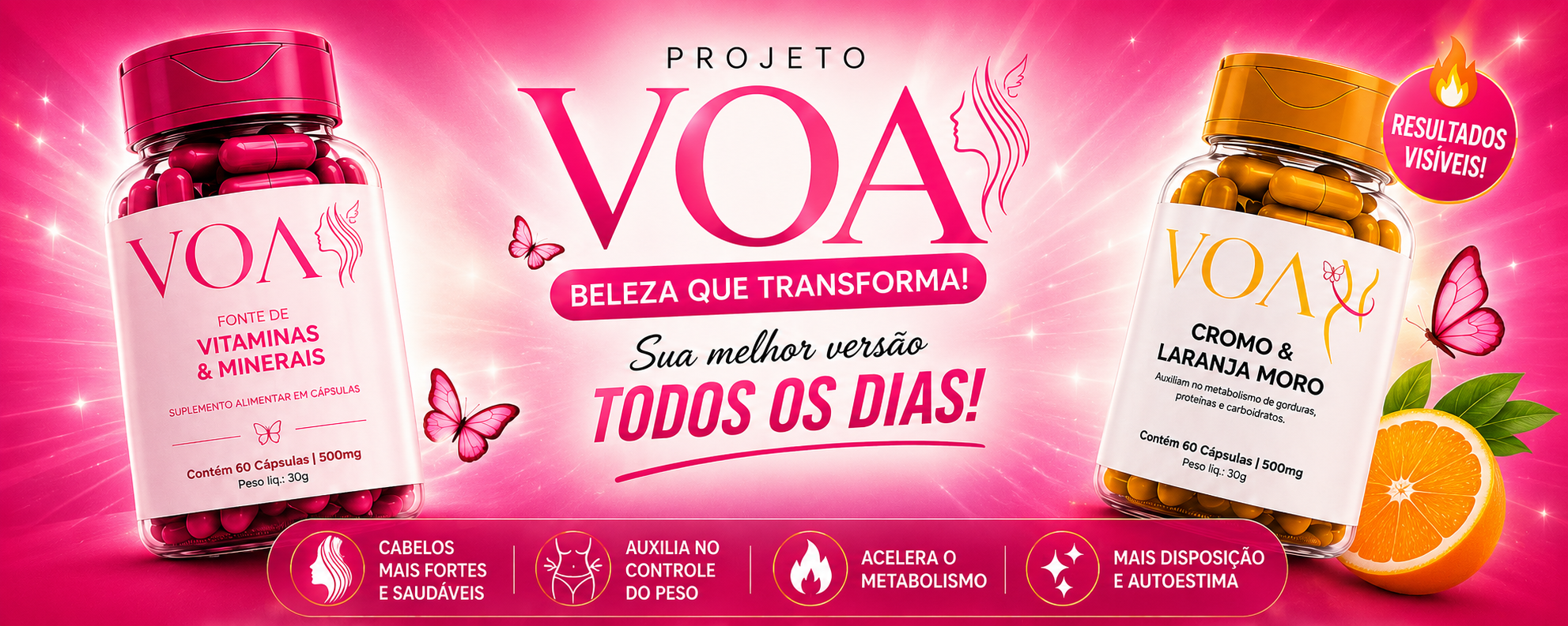 Projeto VOA — Beleza que transforma, sua melhor versão todos os dias